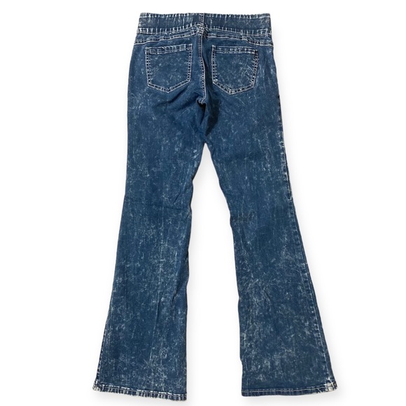 Amethyst Jeans | Women’s Bootcut Low-Rise Acid Wash Jeans - Picture 2 of 5